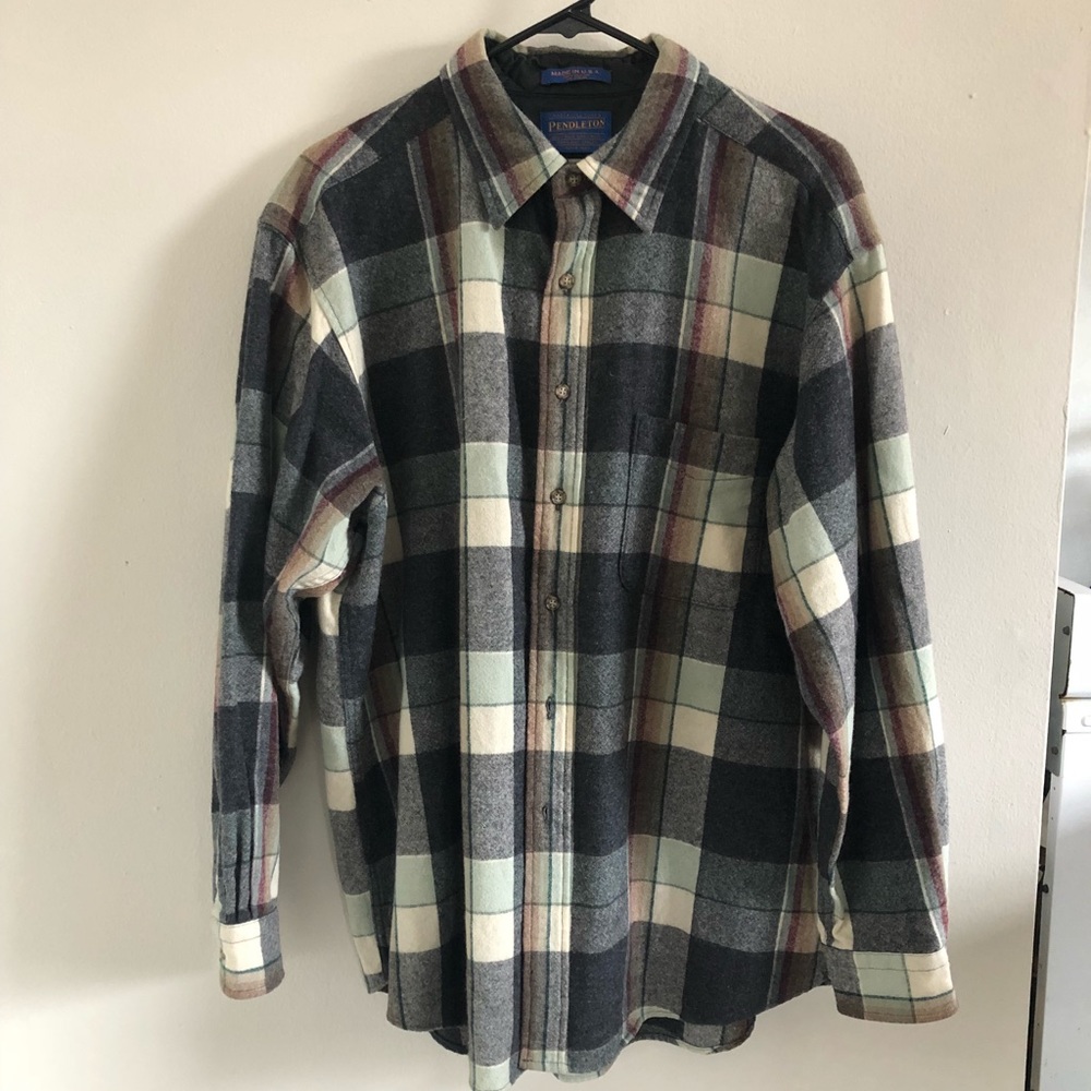 Pendleton Wool Button-Up Shirt